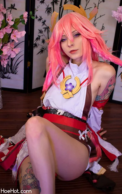 Frailu - Yae Miko nude cosplay leaked 287980