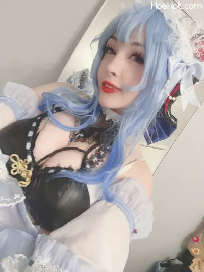 Junkenstein - Ganyu Maid nude cosplay leaked 234861