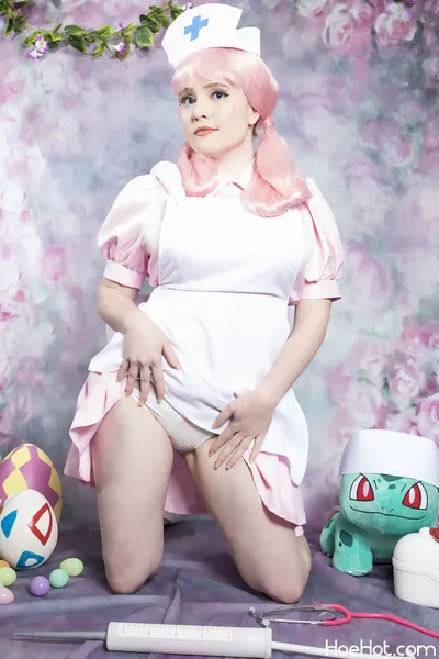 Foxy Cosplay - Nurse Joy nude cosplay leaked 32514