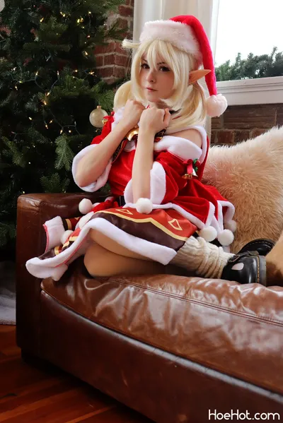 Melondoki - Klee xmas nude cosplay leaked 279978