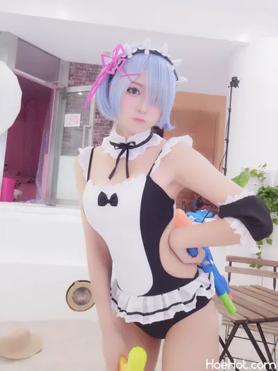 [Yuki亭] 水着レム～💙 nude cosplay leaked 457245