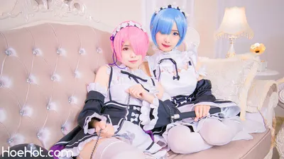 小野妹子w - Ram Rem (拉姆, 雷姆) nude cosplay leaked 276689