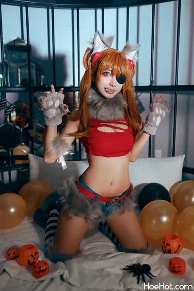 MingTao 明桃 - Asuka Werewolf nude cosplay leaked 439673