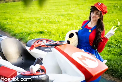 littlejem - Mariokart nude cosplay leaked 589586