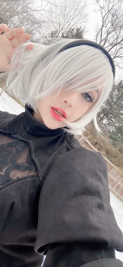 Junkenstein - Snow 2B nude cosplay leaked 471436