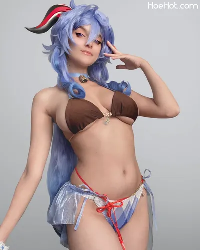 Otterother - Ganyu bikini nude cosplay leaked 53431