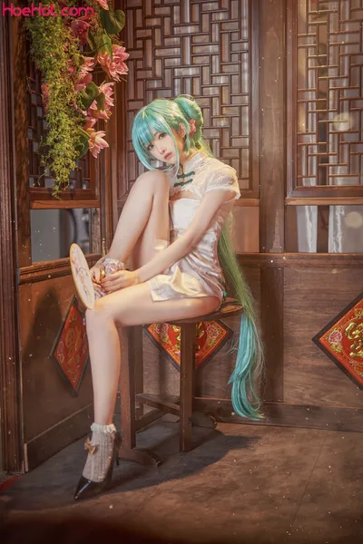 Shika小鹿鹿 - 初音 韶华 nude cosplay leaked 245