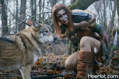 Jannet In cosplay - Aela the Huntress nude cosplay leaked 85203