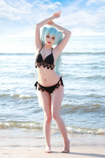 Akariia - Miku bikini nude cosplay leaked 295162