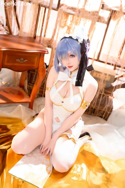 星之迟迟 蕾姆旗袍ver nude cosplay leaked 33158