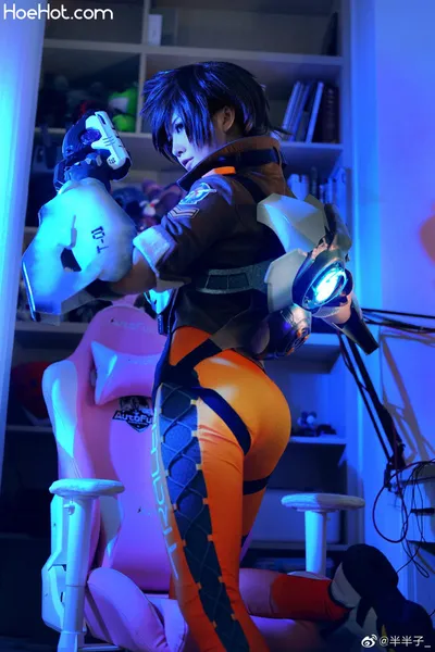 半半子 - Tracer nude cosplay leaked 265970