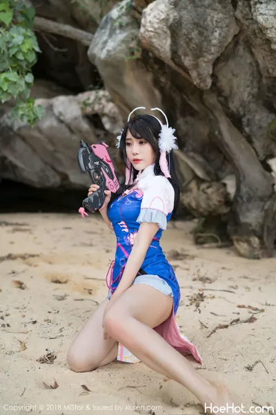 [兜豆靓] 不知火舞 DVA nude cosplay leaked 581387