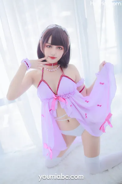 您的蛋蛋 NO.017 [YouMi尤蜜] 2020.12.17 睡衣派对加藤惠 nude cosplay leaked 513959