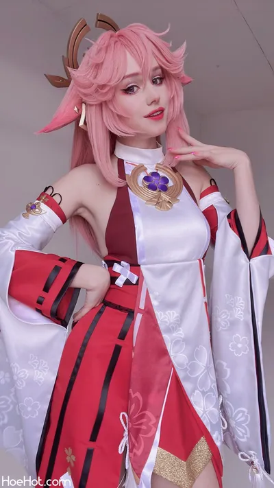 Shirogane-sama -  Yae Miko nude cosplay leaked 498495