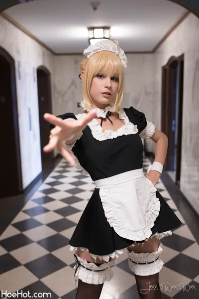 Jean Wanwan - Maid Artoria nude cosplay leaked 289345