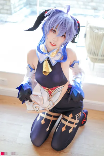 流年不停 - 甘雨 nude cosplay leaked 4968