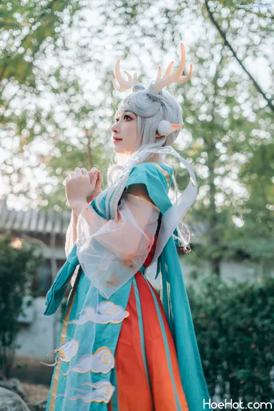 [桃墨公子] 遇见神鹿 Dear God nude cosplay leaked 175748