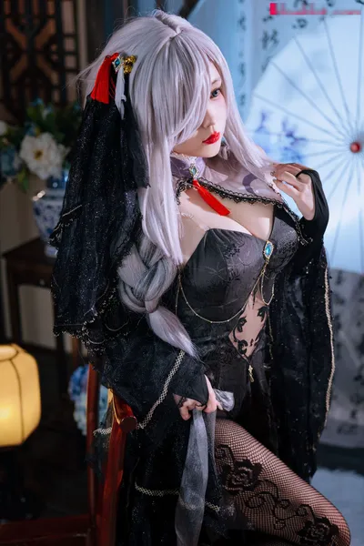 日奈娇 - 申鹤旗袍 nude cosplay leaked 2231