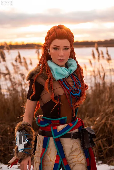 Aloy (Horizon Zero Dawn) by Oichi nude cosplay leaked 577424