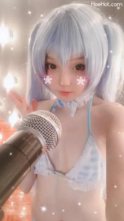 Rocksy Light - Snow Miku nude cosplay leaked 158677