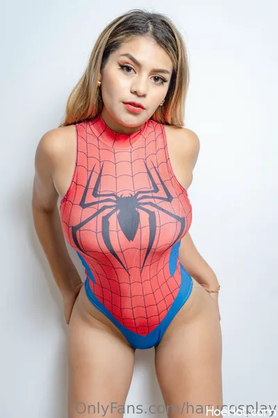 Haru - Spiderwoman nude cosplay leaked 171230