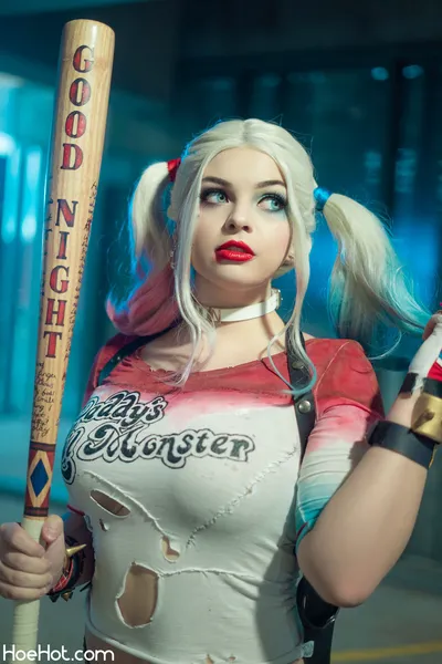 OkiCospi - Harley Quinn nude cosplay leaked 559062