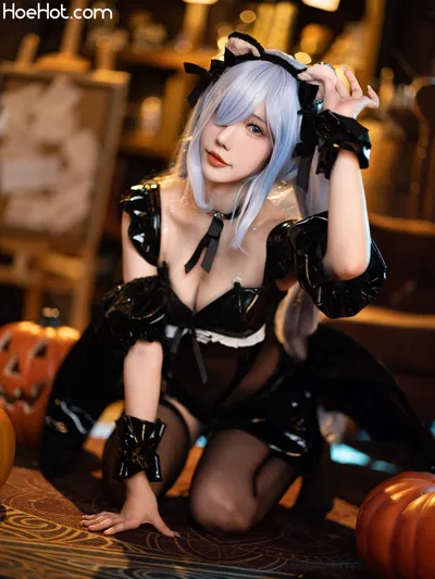 仙女月 万圣节 雅努斯  AZUR LANE nude cosplay leaked 124495