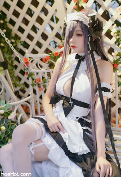 [彩芸_Nebula] 奥古斯特女仆 nude cosplay leaked 55237