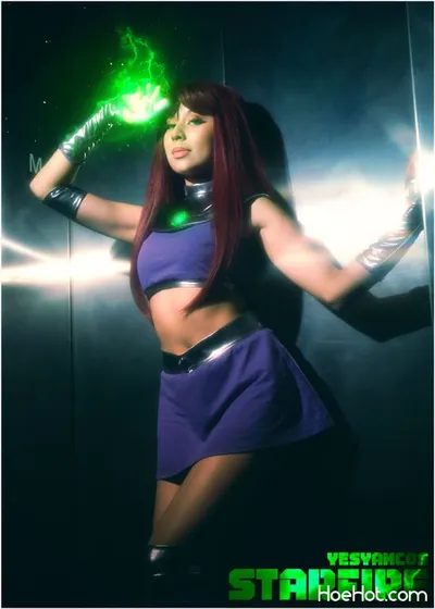 Yesyamcos - Starfire nude cosplay leaked 70072