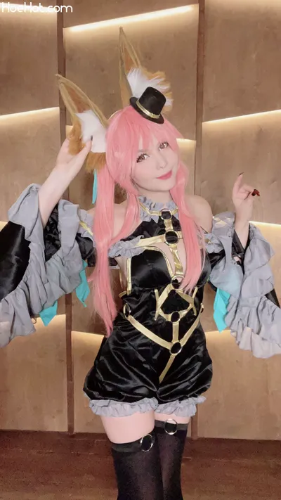 Tsuki Desu - Tamamo-no-Mae (Full Nude) nude cosplay leaked 604192