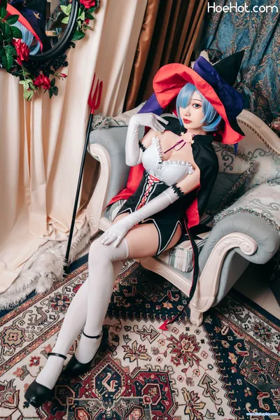 [桃墨公子] 万圣节的蕾姆 Halloween Rem nude cosplay leaked 199099