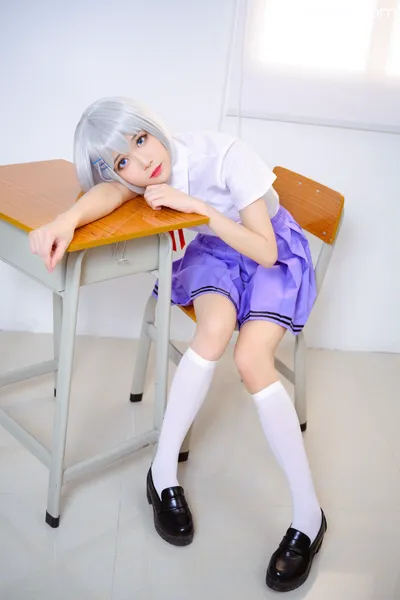 [Tomoyo Chan] Origami Tobiichi School Uniform + School Swimsuit nude cosplay leaked 60516