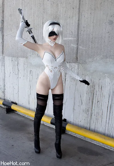 Xenon | 2B White nude cosplay leaked 503654