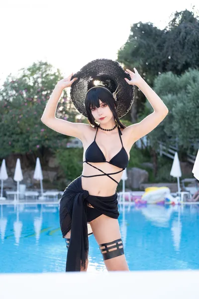 Himeecosplay - Yor bikini nude cosplay leaked 221644