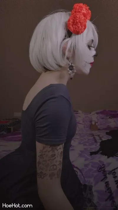 Darkwaifutrap - Day of the Dead 2B nude cosplay leaked 132673