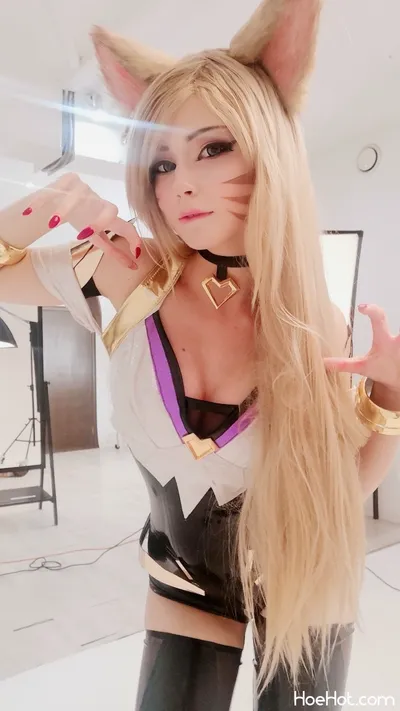 Oichi - KDA Ahri nude cosplay leaked 513738