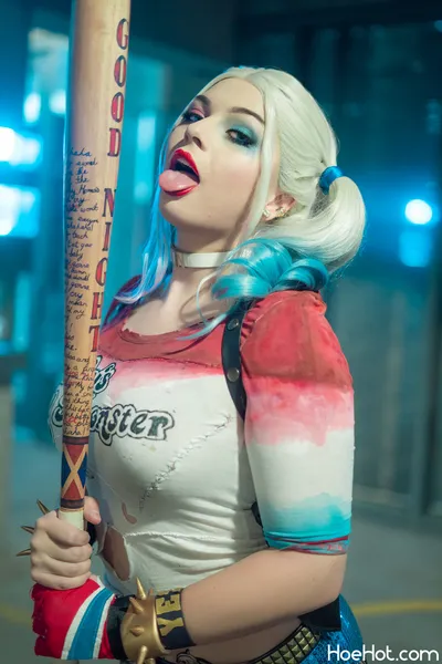 OkiCospi - Harley Quinn nude cosplay leaked 559059