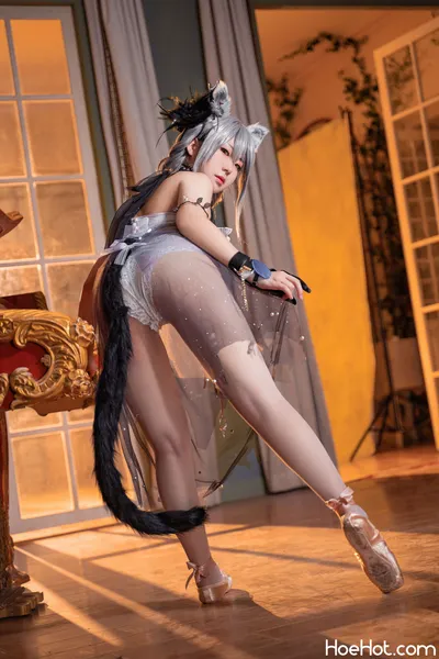 虎森森 - Arknights - Schwarz nude cosplay leaked 368707