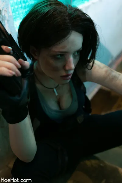 Lada Lyumos - Jill Valentine nude cosplay leaked 390993