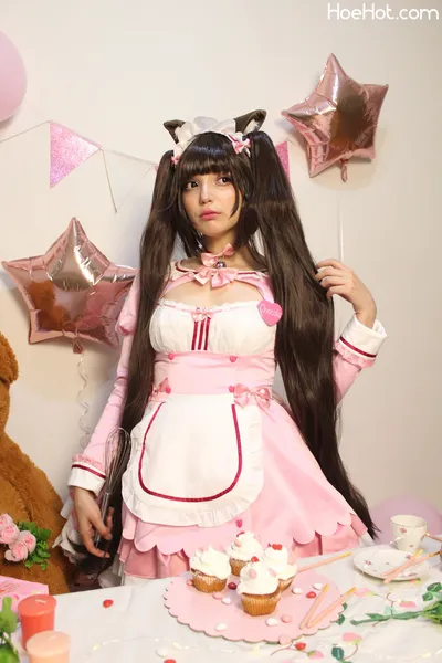 Lia Wink - Chocola (Nekopara) nude cosplay leaked 288727