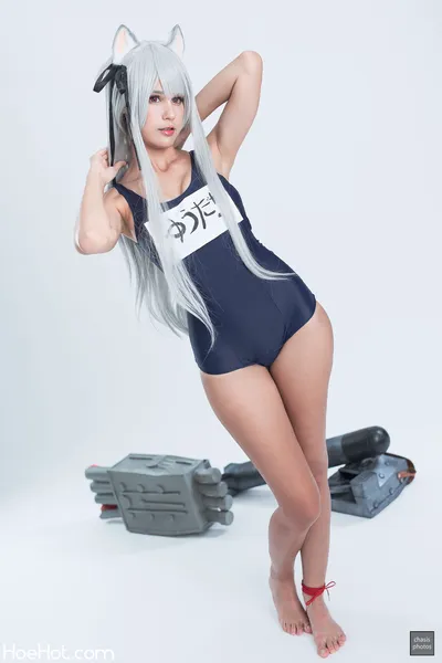 JeanWanWan - Yuudachi Mizugi nude cosplay leaked 603834