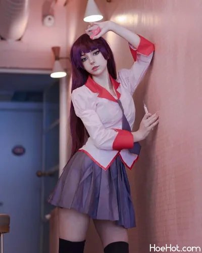 Himeecosplay - Hitagi Senjougahara nude cosplay leaked 345218