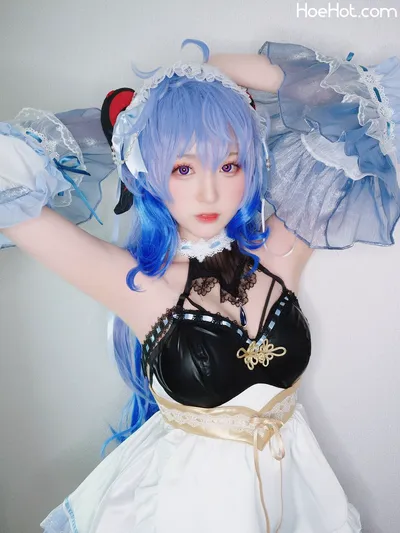 [Yuki亭] ❄️甘雨メイド❄️ nude cosplay leaked 523139