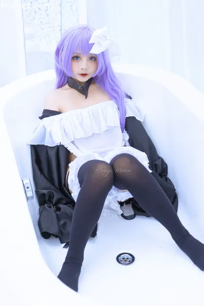 Sayo Momo - FGO Meltryllis Maid Art Ver nude cosplay leaked 453899