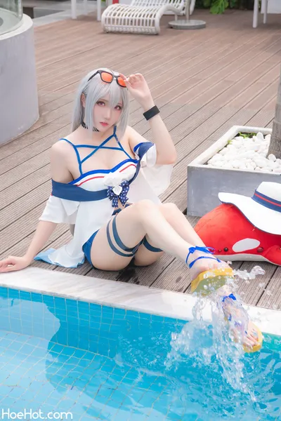 瓜希酱 - Skadi Waverider (Arknights) nude cosplay leaked 325975