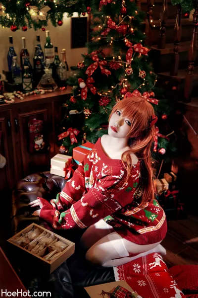 半半子 ー ASUKA Christmas nude cosplay leaked 521428