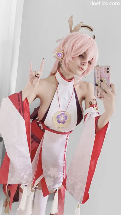 Otterother - Yae Miko nude cosplay leaked 36313