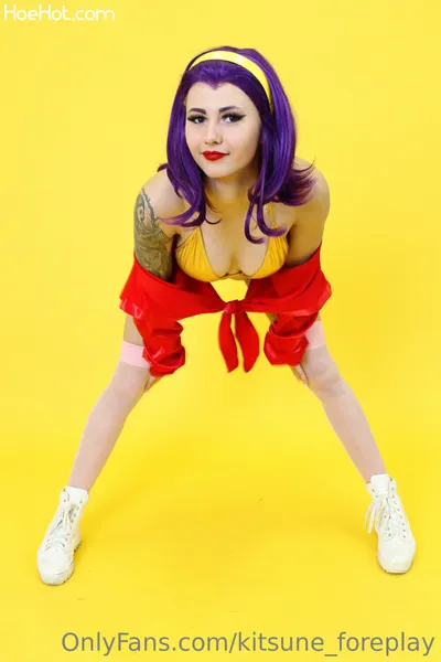 kitsune_foreplay Faye Valentine nude cosplay leaked 148332