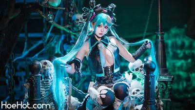 凛子酱 - 骸音 (Calne Ca - Vocaloid) nude cosplay leaked 255707