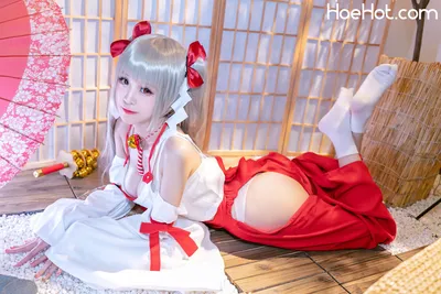 miko酱ww - 可畏巫女 nude cosplay leaked 429312